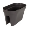 ARTEVASI Jardiniere pour balcon CAPRI - Gris anthracite - 30 x 60 x H