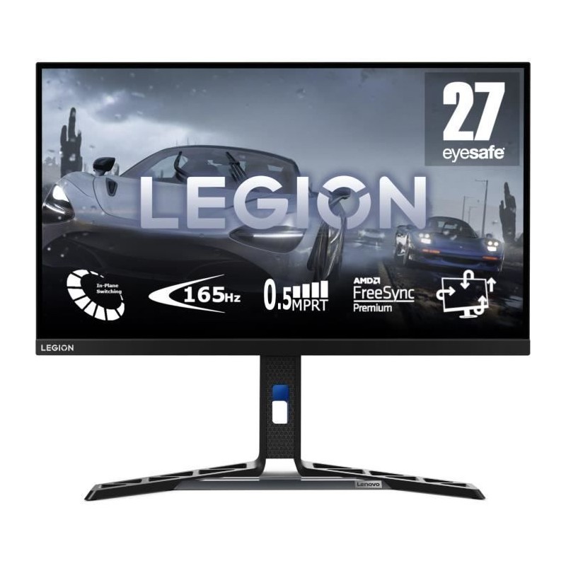 Ecran PC Gamer - LENOVO - 27 - FHD - 165Hz - Dalle IPS - 0,5ms - Ajust Ecran PC Gamer - LENOVO - 27 - FHD - 165Hz - Dalle IPS - 0,5ms - Ajust