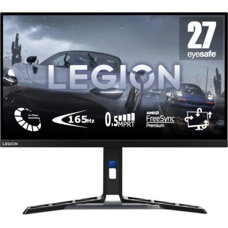 Ecran PC Gamer - LENOVO - 27 - FHD - 165Hz - Dalle IPS - 0,5ms - Ajust