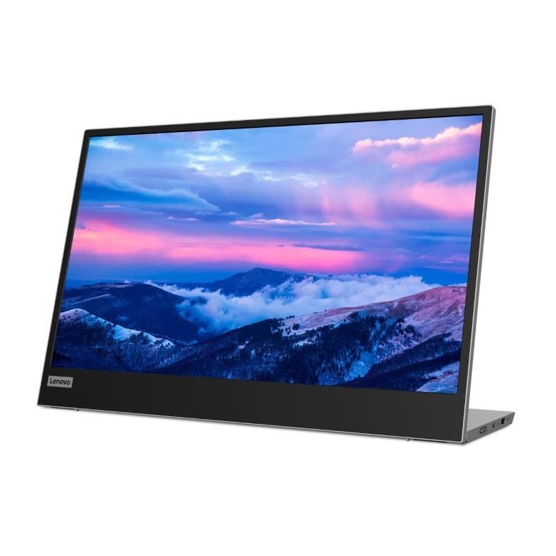 Ecran PC - LENOVO - 15,6 - FHD - 60Hz - Dalle IPS - 6ms - Ajustable en Ecran PC - LENOVO - 15,6 - FHD - 60Hz - Dalle IPS - 6ms - Ajustable en