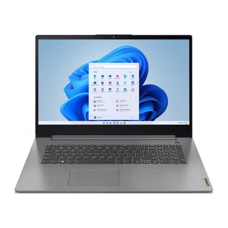 PC Portable LENOVO IdeaPad 3 17IAU7 | Windows 11 - 17,3'' FHD IPS - Co
