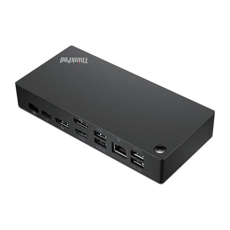 Station d'accueil - LENOVO - 40AY0090EU - Avec Fil USB 3.2 Gen 1 (3.1 Station d'accueil - LENOVO - 40AY0090EU - Avec Fil USB 3.2 Gen 1 (3.1