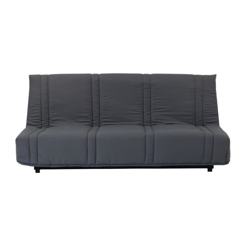 Banquette clic clac 3 places - anthracite - Style contemporain - L 193 Banquette clic clac 3 places - anthracite - Style contemporain - L 193
