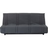 Banquette clic clac 3 places - anthracite - Style contemporain - L 193