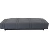 Banquette clic clac 3 places - anthracite - Style contemporain - L 193