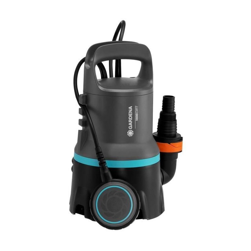 GARDENA Pompe d'évacuation eaux chargées 9000 – 300W – Débit ma GARDENA Pompe d'évacuation eaux chargées 9000 – 300W – Débit ma