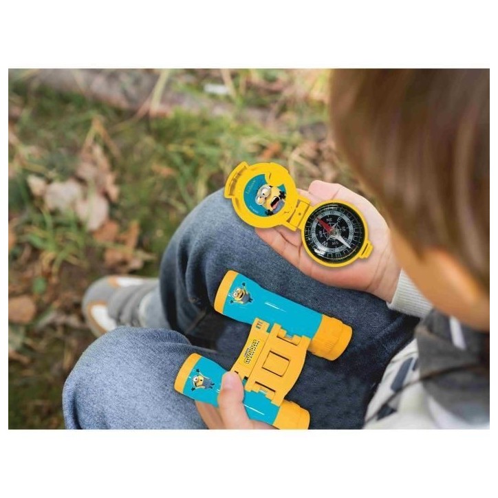 Kit d'aventurier avec Talkie-Walkies portée 120m Les Minions Kit d'aventurier avec Talkie-Walkies portée 120m Les Minions