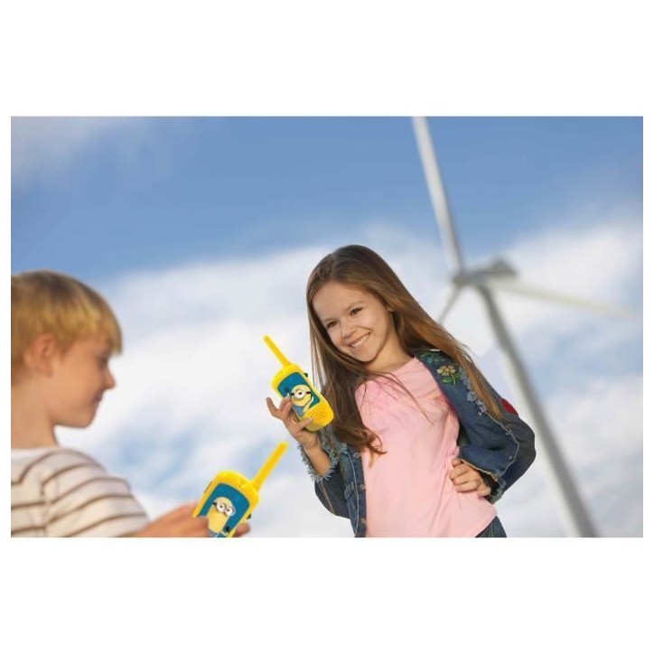 Kit d'aventurier avec Talkie-Walkies portée 120m Les Minions Kit d'aventurier avec Talkie-Walkies portée 120m Les Minions
