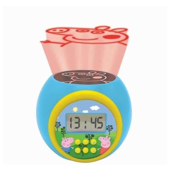 Réveil projecteur Peppa Pig avec minuteur Réveil projecteur Peppa Pig avec minuteur