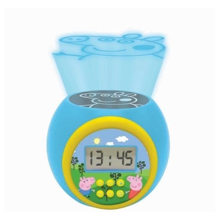 Réveil projecteur Peppa Pig avec minuteur Réveil projecteur Peppa Pig avec minuteur