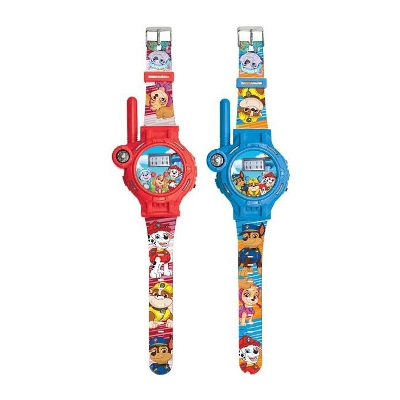 Montre 2 en 1 Walkie Talkie Pat' Patrouille 200m Montre 2 en 1 Walkie Talkie Pat' Patrouille 200m