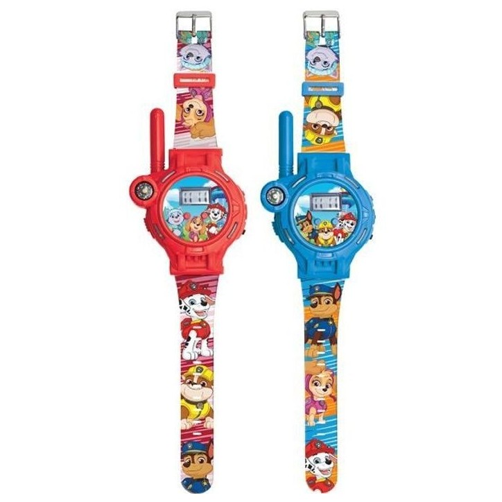 Montre 2 en 1 Walkie Talkie Pat' Patrouille 200m Montre 2 en 1 Walkie Talkie Pat' Patrouille 200m