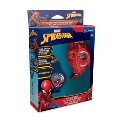 Montre 2 en 1 Walkie-Talkie SpiderMan 200m - LEXIBOOK - Rouge - Pour E