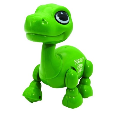 Power Puppy Mini - Robot dinosaure avec effets lumineux et sonores, contrôle par claquement de main, répétition