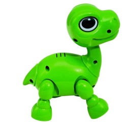 Power Puppy Mini - Robot dinosaure avec effets lumineux et sonores, co