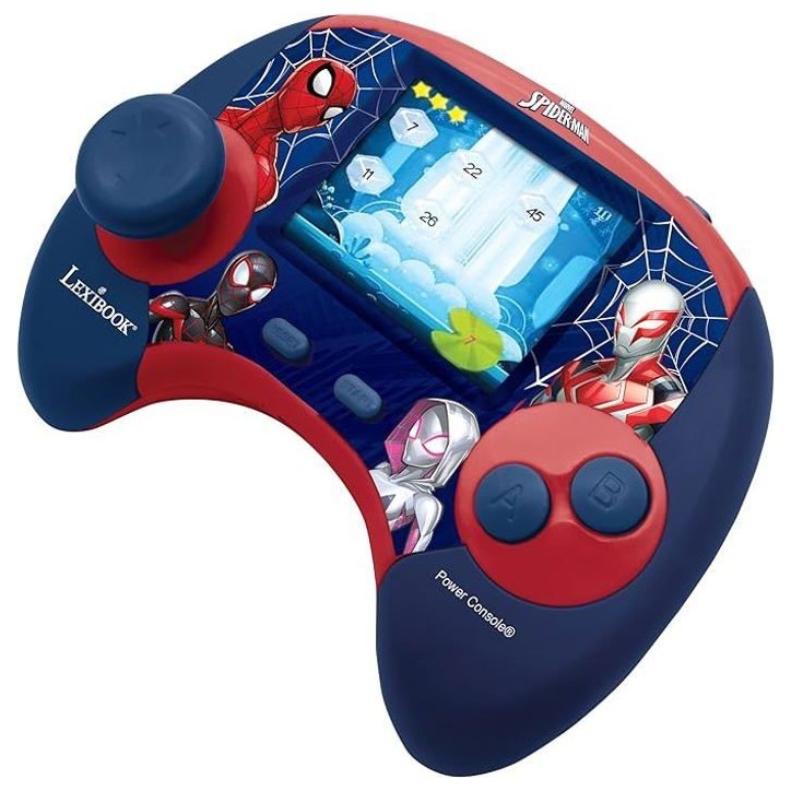 Console éducative bilingue Spider-Man avec écran LCD FR-EN