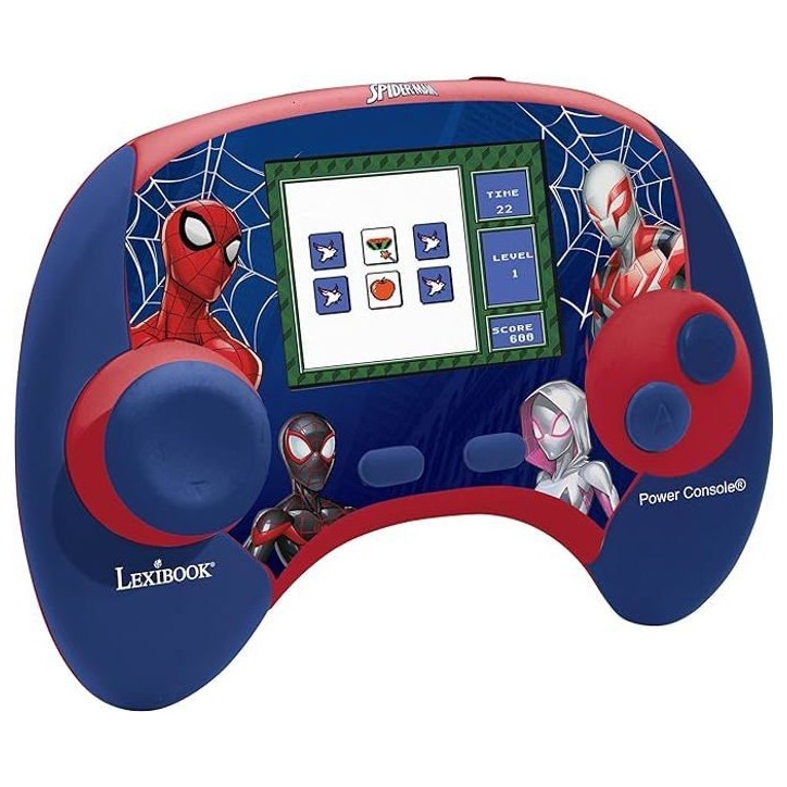 Console éducative bilingue Spider-Man avec écran LCD FR-EN