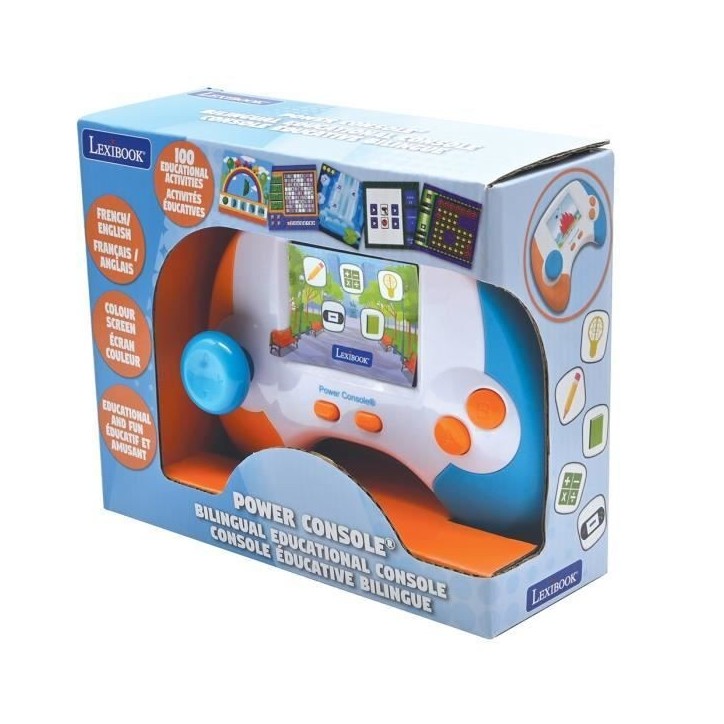 Console éducative bilingue avec écran LCD FR-EN