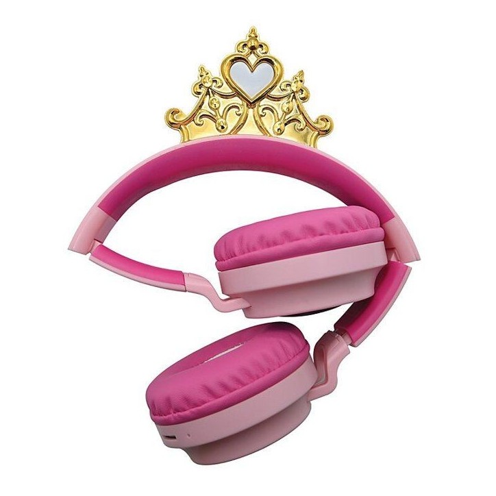 Casque pour enfant - LEXIBOOK - Disney Princesses - Bluetooth 5.0 - Couronne lumineuse - Design mignon