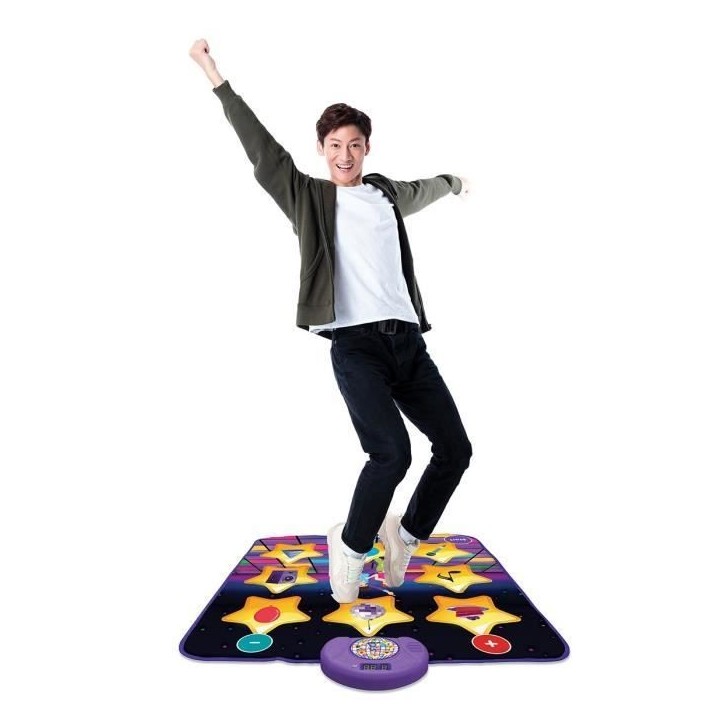 Tapis de danse électronique, Bluetooth et lumineux avec 6 modes de jeu Tapis de danse électronique, Bluetooth et lumineux avec 6 modes de jeu
