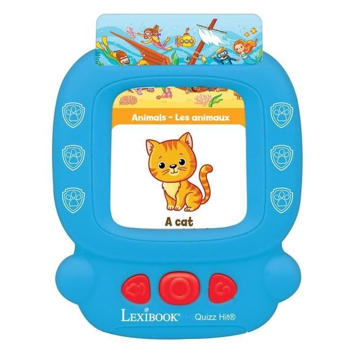 Mon lecteur de cartes interactif bilingue La Pat' Patrouille