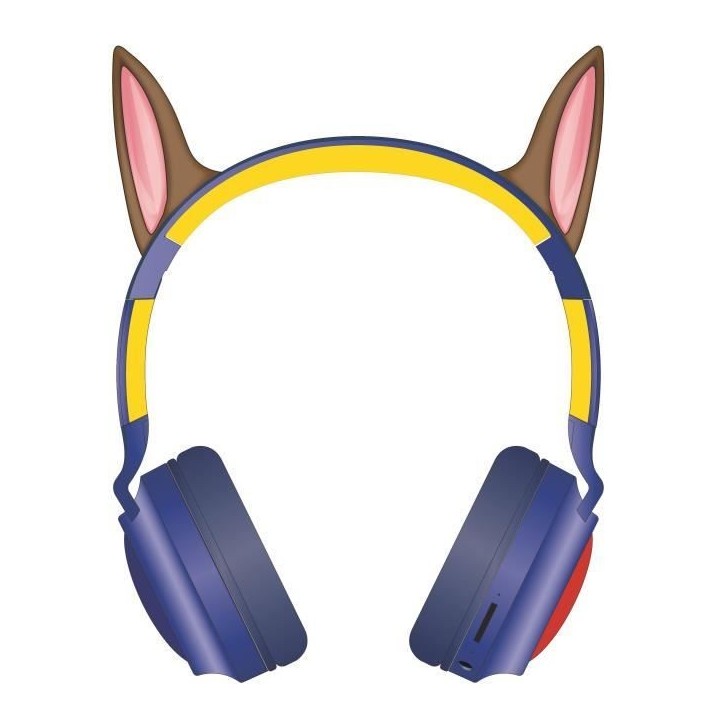 Casque audio Bluetooth 2-en-1 - LEXIBOOK - La Pat'Patrouille - Effets lumineux - Design mignon - Portée 10m Casque audio Bluetooth 2-en-1 - LEXIBOOK - La Pat'Patrouille - Effets lumineux - Design mignon - Portée 10m