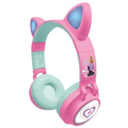 Casque enfant - LEXIBOOK - Barbie - Bluetooth 5.0 - Effets lumineux -