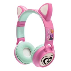 Casque enfant - LEXIBOOK - Barbie - Bluetooth 5.0 - Effets lumineux -
