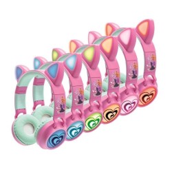 Casque enfant - LEXIBOOK - Barbie - Bluetooth 5.0 - Effets lumineux -