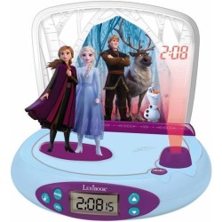 Réveil Projecteur La Reine des Neiges 2 - Effets sonores et veilleuse