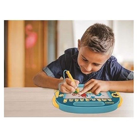 Lexibook - Ardoise Magique Minions - Format A5 avec accessoires magnétiques