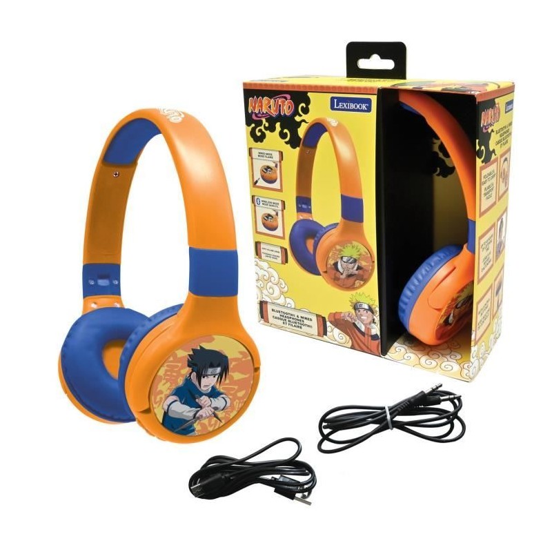 Casque 2 en 1 Bluetooth et Filaie confortable et pliable avec limitati Casque 2 en 1 Bluetooth et Filaie confortable et pliable avec limitati