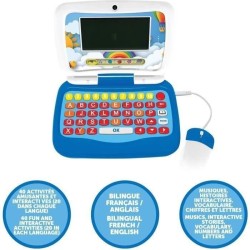 Ordinateur portable éducatif parlant bilingue FR/EN pour un total de