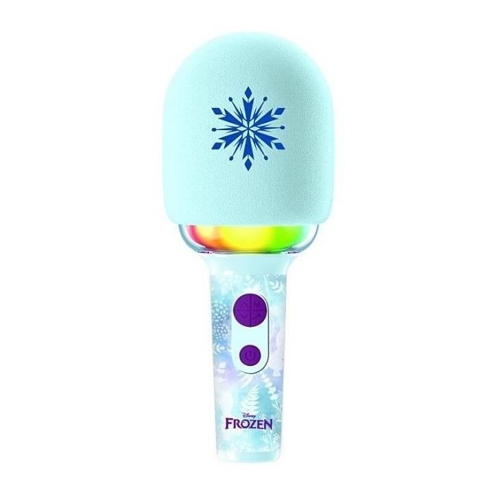Lexibook - Microphone Karaoke Reine des Neiges - 3 modes et 4 effets sur la voix - Recharge USB-C - Bluetooth Sans fil Lexibook - Microphone Karaoke Reine des Neiges - 3 modes et 4 effets sur la voix - Recharge USB-C - Bluetooth Sans fil