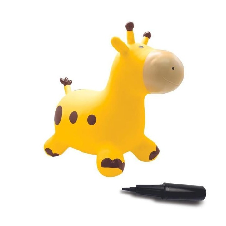 Girafe sauteuse gonflable - Lexibook - 45 cm H - Pompe manuelle incluse - Dés 3 ans Girafe sauteuse gonflable - Lexibook - 45 cm H - Pompe manuelle incluse - Dés 3 ans