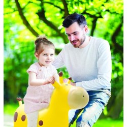 Girafe sauteuse gonflable - Lexibook - 45 cm H - Pompe manuelle inclus