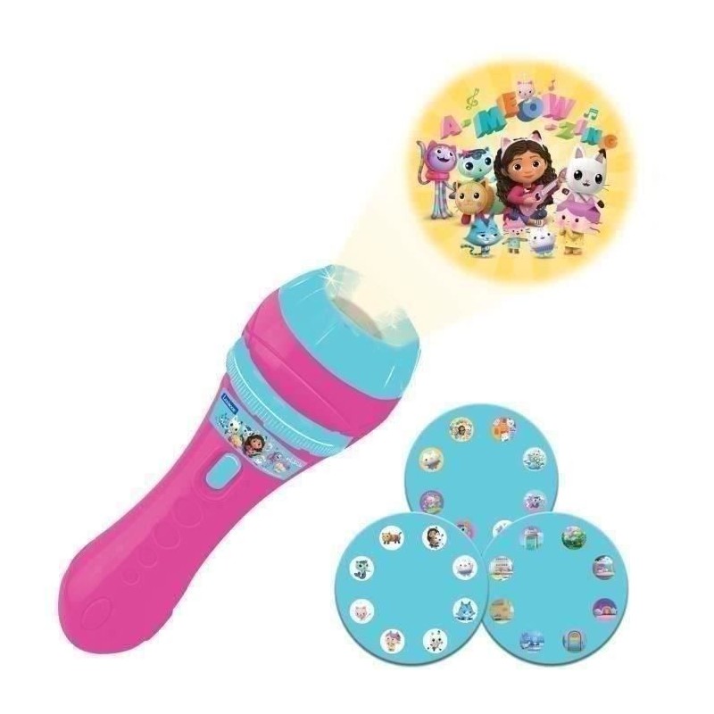 Projecteur a histoires et lampe torche Gabby et la Maison Magique