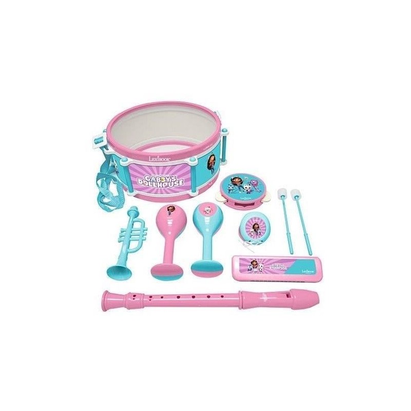 Lexibook - Set Musical Gabby et la Maison Magique - 7 instruments - Ra Lexibook - Set Musical Gabby et la Maison Magique - 7 instruments - Ra