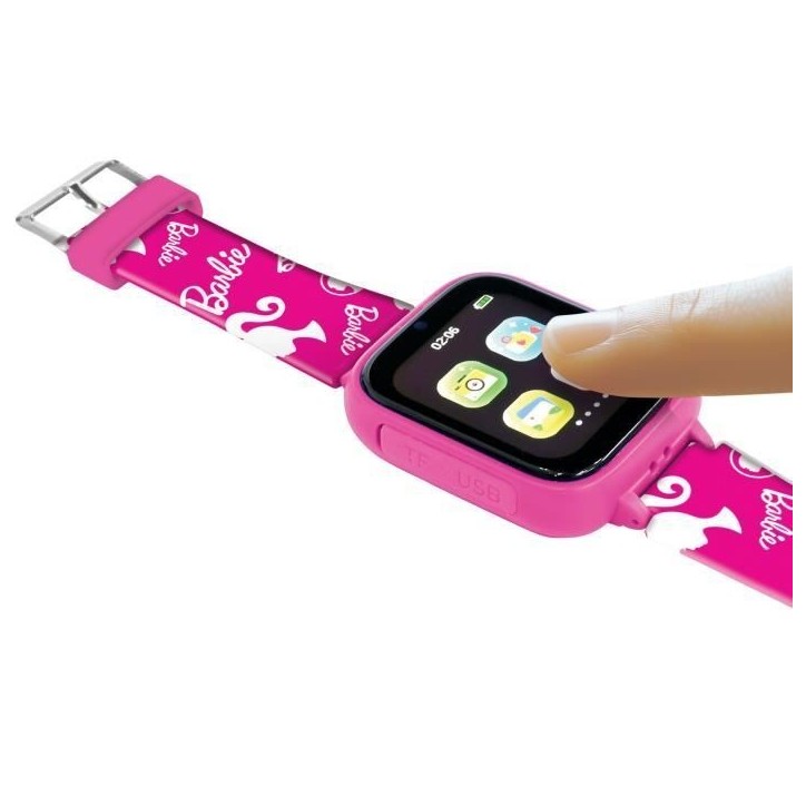 Montre avec écran couleurs Barbie avec camera et carte mémoire de 8 Go