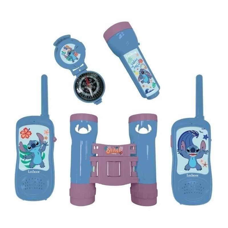 Kit d'aventurier avec talkies-walkies Stitch Kit d'aventurier avec talkies-walkies Stitch