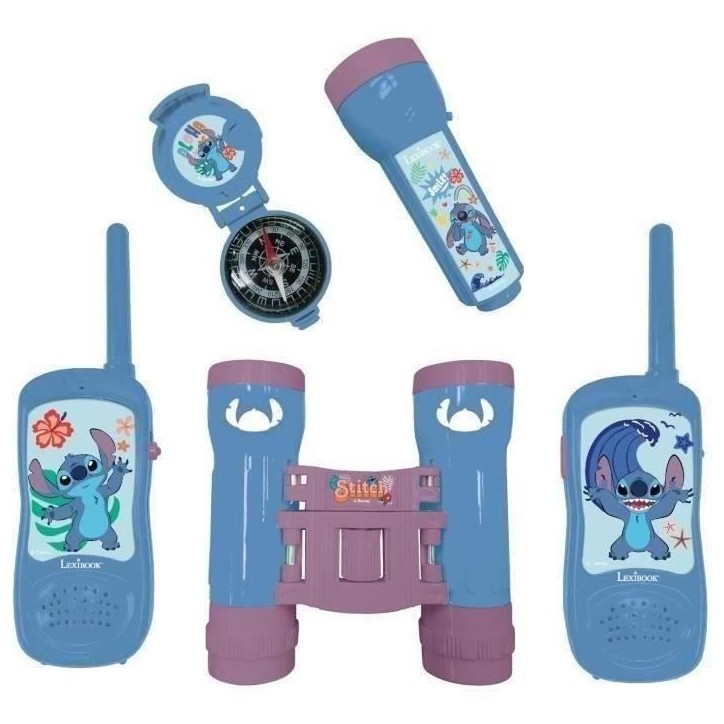 Kit d'aventurier avec talkies-walkies Stitch Kit d'aventurier avec talkies-walkies Stitch