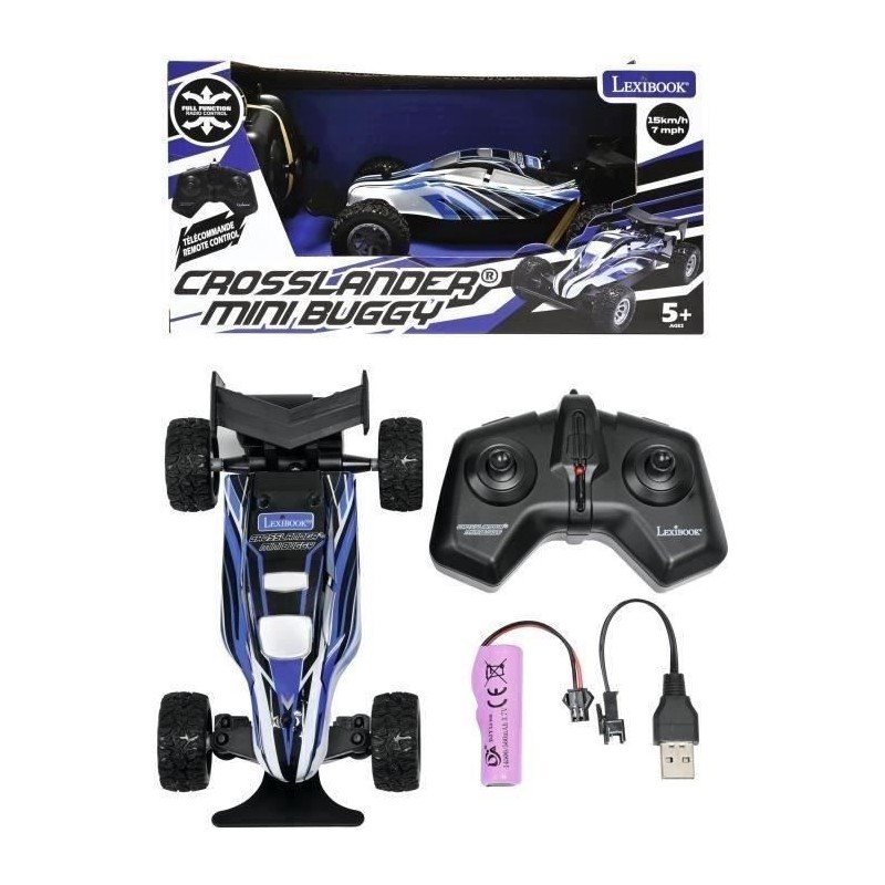 Lexibook - Mini Voiture télécommandée - Buggy Crosslander - Toutes