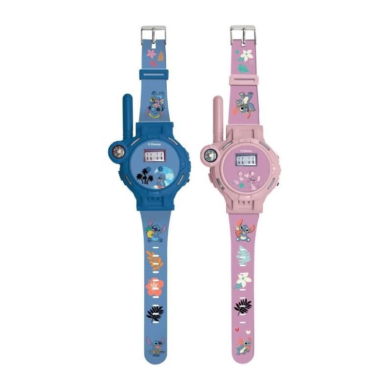 Montre digitale Stitch avec fonction talkie-walkie portée jusqu'a 200 Montre digitale Stitch avec fonction talkie-walkie portée jusqu'a 200