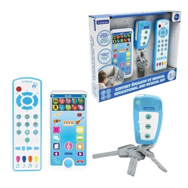 Portable, télécommande et porte-clés éducatifs Portable, télécommande et porte-clés éducatifs