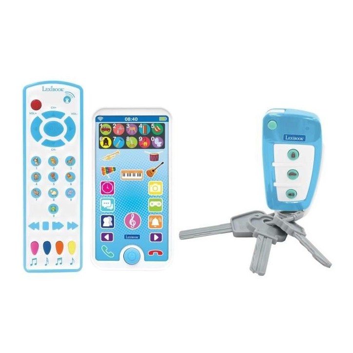 Portable, télécommande et porte-clés éducatifs Portable, télécommande et porte-clés éducatifs