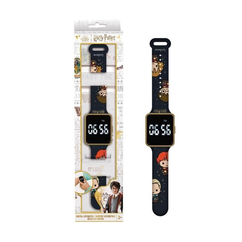 Lexibook - Harry Potter - Montre LED connectée - Bracelet ajustable Lexibook - Harry Potter - Montre LED connectée - Bracelet ajustable