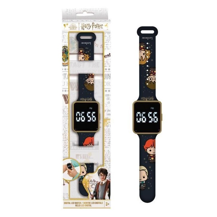 Lexibook - Harry Potter - Montre LED connectée - Bracelet ajustable Lexibook - Harry Potter - Montre LED connectée - Bracelet ajustable