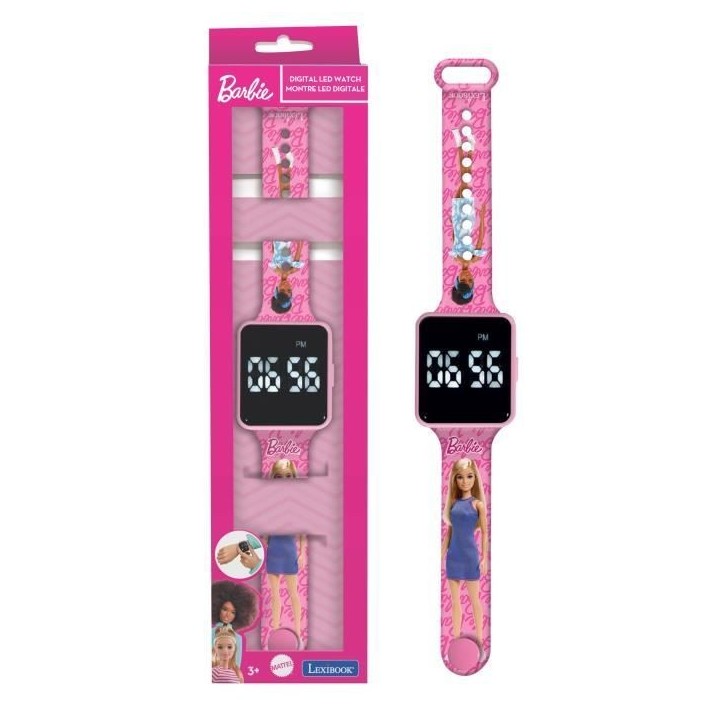 Lexibook - Barbie - Montre LED connectée - Bracelet ajustable Lexibook - Barbie - Montre LED connectée - Bracelet ajustable