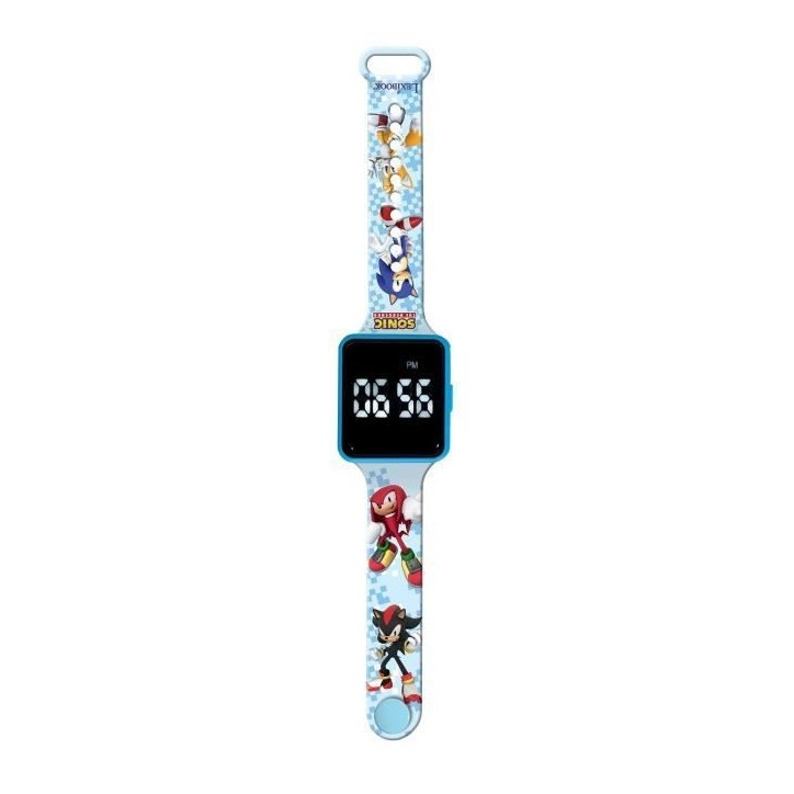 Lexibook - Sonic - Montre LED connectée - Bracelet ajustable Lexibook - Sonic - Montre LED connectée - Bracelet ajustable