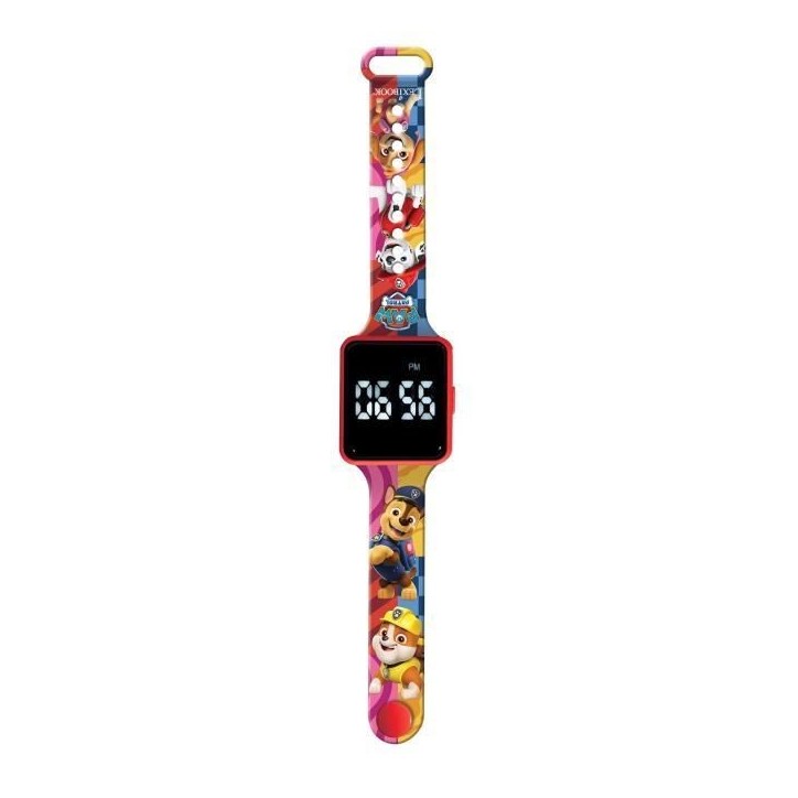 Lexibook - Pat' Patrouille - Montre LED connectée - Bracelet ajustable Lexibook - Pat' Patrouille - Montre LED connectée - Bracelet ajustable